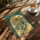 GobekUsa Emerald Green Lily of the Valley Wall Art