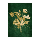 GobekUsa Emerald Green Lily of the Valley Wall Art