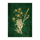 GobekUsa Emerald Green Lily of the Valley Wall Art
