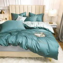 GobekUsa Egyptian Cotton Bedding Set with Sheet Pillowcase Blanket Cover - Queen King Size