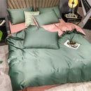GobekUsa Egyptian Cotton Bedding Set with Sheet Pillowcase Blanket Cover - Queen King Size