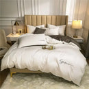 GobekUsa Egyptian Cotton Bedding Set with Sheet Pillowcase Blanket Cover - Queen King Size