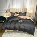 GobekUsa Egyptian Cotton Bedding Set with Sheet Pillowcase Blanket Cover - Queen King Size