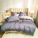 GobekUsa Egyptian Cotton Bedding Set with Sheet Pillowcase Blanket Cover - Queen King Size