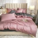 GobekUsa Egyptian Cotton Bedding Set with Sheet Pillowcase Blanket Cover - Queen King Size