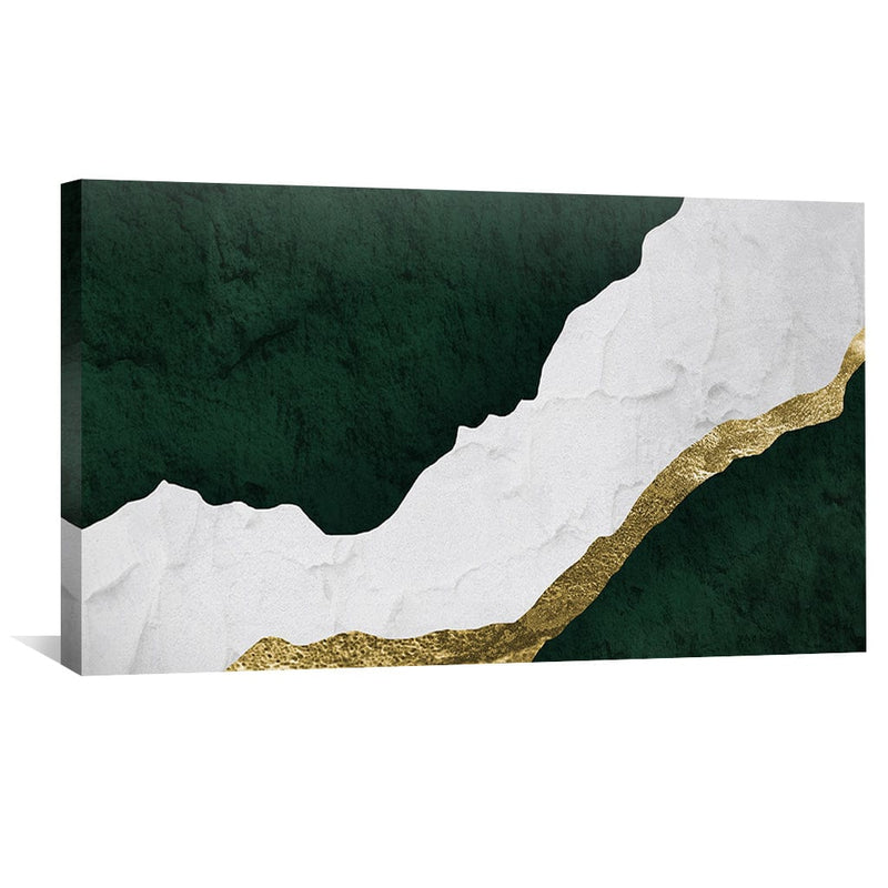 Emerald Layer Canvas