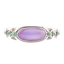 Emile Purple Quartz Sterling Silver Cuff Bracelet
