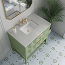 James Martin Emmeline 36" Single Bathroom Vanity, Pistachio