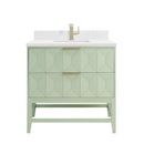 James Martin Emmeline 36" Single Bathroom Vanity, Pistachio