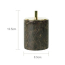 GobekUsa Emperador Dark Marble Bathroom Set with Luxury Accessories