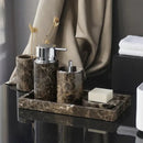 GobekUsa Emperador Dark Marble Bathroom Set with Luxury Accessories