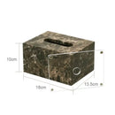 GobekUsa Emperador Dark Marble Bathroom Set with Luxury Accessories