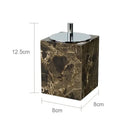 GobekUsa Emperador Dark Marble Bathroom Set with Luxury Accessories