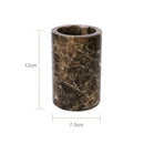 GobekUsa Emperador Dark Marble Bathroom Set with Luxury Accessories