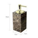 GobekUsa Emperador Dark Marble Bathroom Set with Luxury Accessories