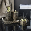 GobekUsa Emperador Dark Marble Bathroom Set with Luxury Accessories