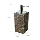 GobekUsa Emperador Dark Marble Bathroom Set with Luxury Accessories