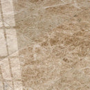 Emperador Light Polished Marble Tiles 18x18