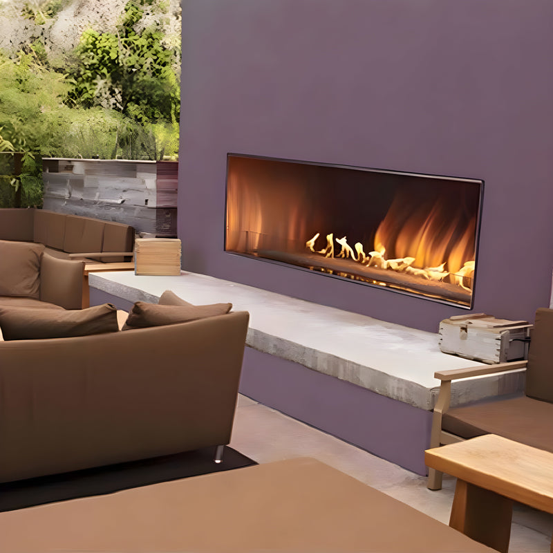 Empire Comfort Systems Carol Rose Coastal Linear Outdoor Fireplace [OLL48/60FP12SN] (SAK19841)