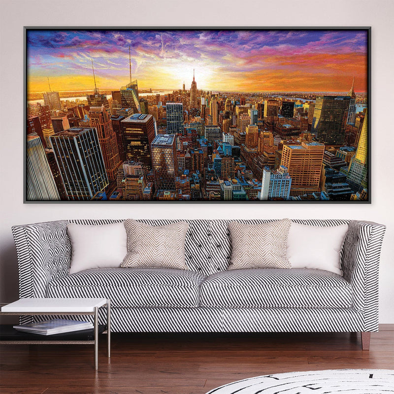 Empire State Views Oil Painting