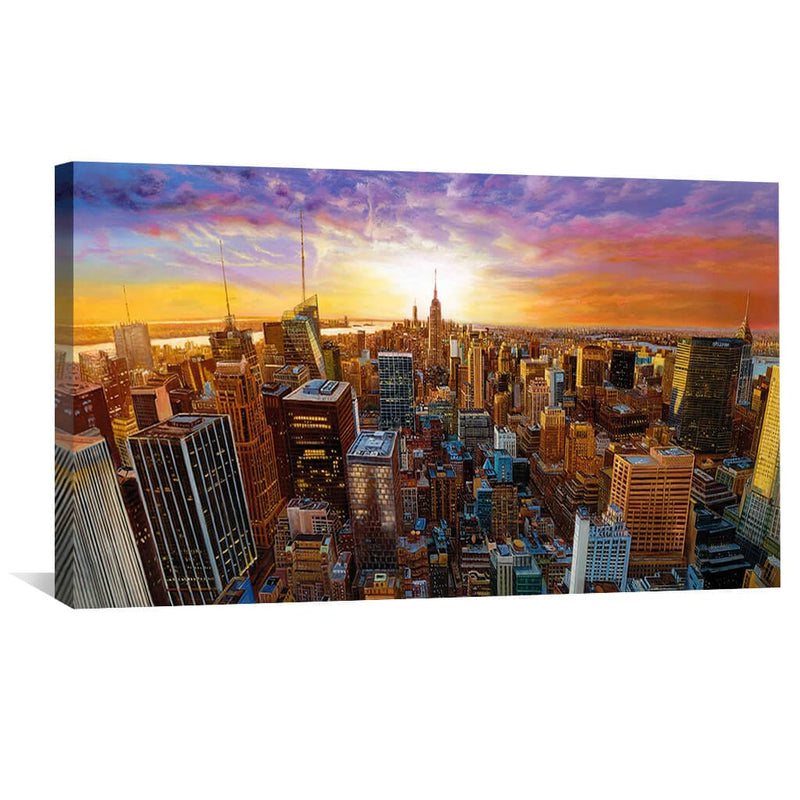 Empire State Views Oil Painting