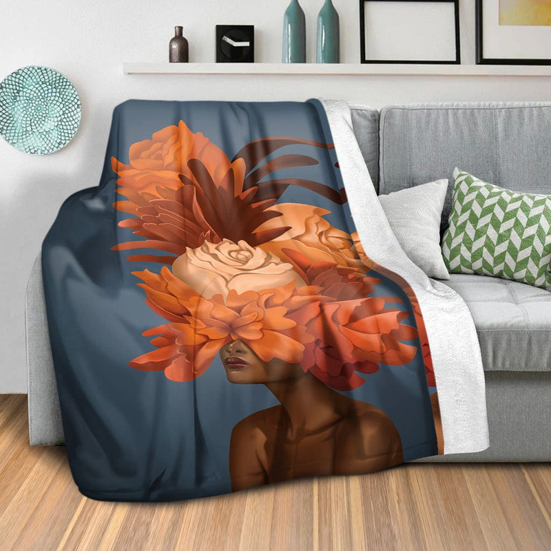 Empowered Woman B Blanket