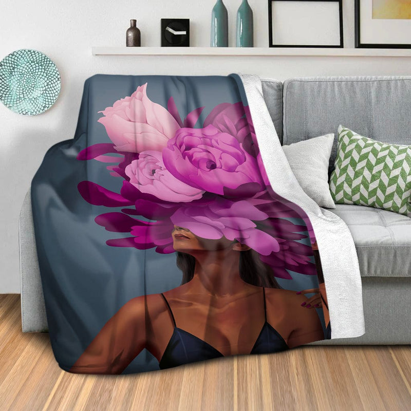 Empowered Woman C Blanket