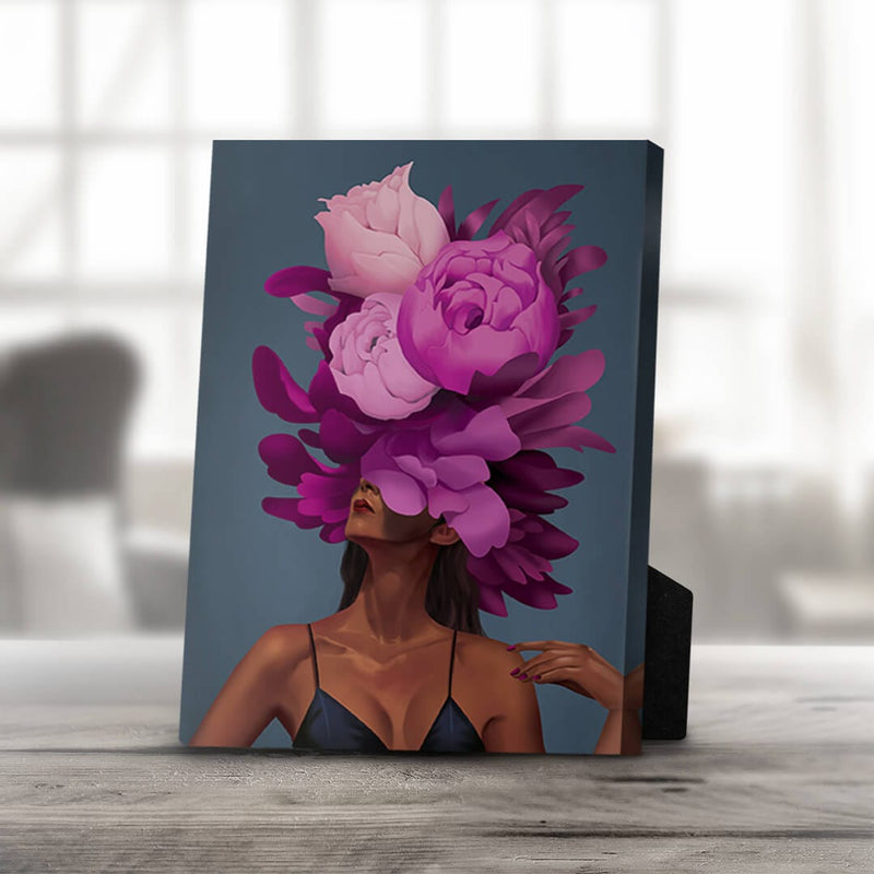 Empowered Woman C Desktop Canvas