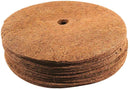 14 Inches Weed Control Discs Coco Tree Rings - 10 Pack by EnvelorHome