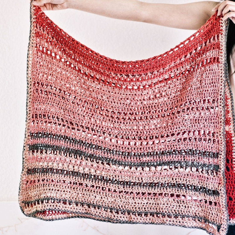 En Rose Lap Blanket Pattern