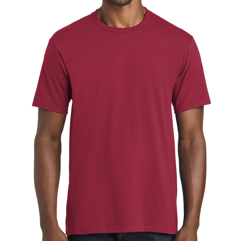 Men's Big Size Port & Company Fan Favorite Crew Neck Tee Shirt