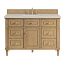 James Martin Lorelai 48" Single Bathroom Vanity, Light Natural Oak