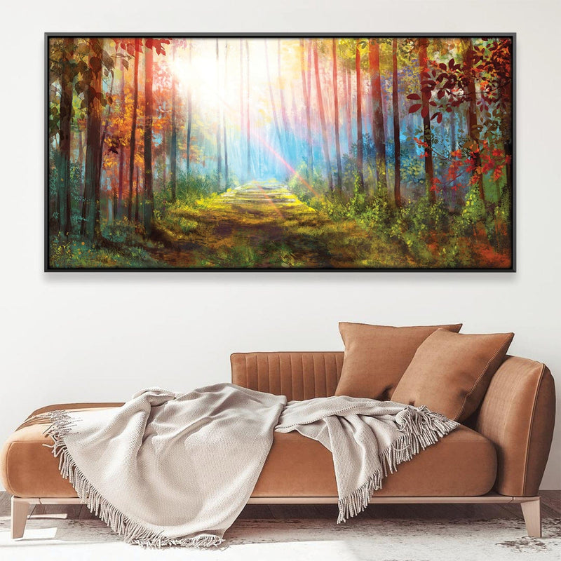 Enchanted Pathway Canvas