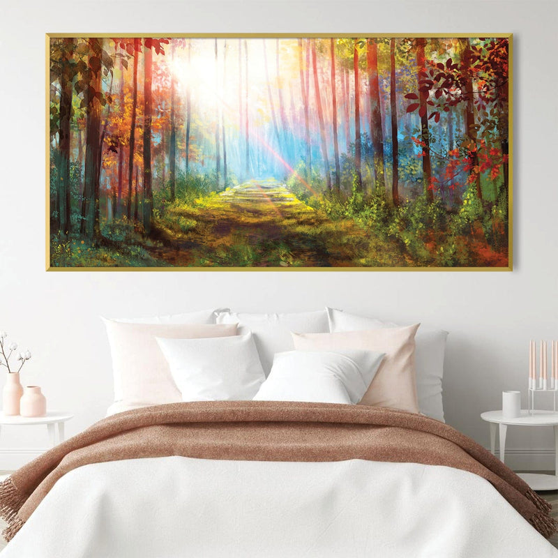 Enchanted Pathway Canvas