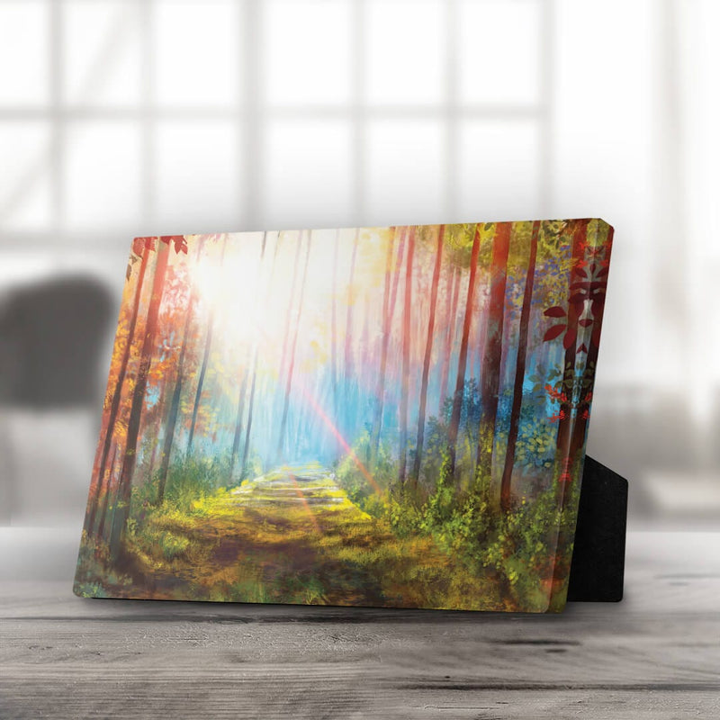 Enchanted Pathway Desktop Canvas