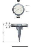 Energizer 10-pc Solar Disc Lights Multi-Direction 20 Lumen