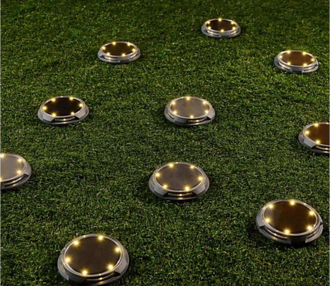Energizer 10-pc Solar Disc Lights Multi-Direction 20 Lumen, photo 11 of 17
