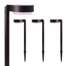 Energizer 20 Lumen Set of 4 Down light Aluminum Solar Pathway Lights