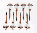 Energizer 8 Pack 3-in-1 Solar Pathway Lights with 360-degree 15 Lumen