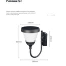 Energy Saving Solar Powered Wall Lights for Outdoor Courtyard Areas