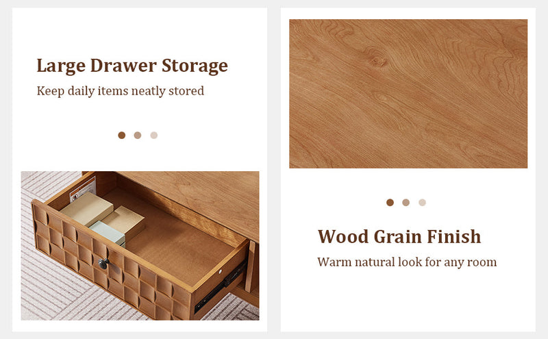 Engineered Wood Coffee Table with Storage – Hidden Drawer, photo 7 of 10