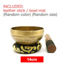 GobekUsa 24cm Tibetan Singing Bowl for Yoga Music Therapy and Meditation