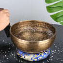 GobekUsa 24cm Tibetan Singing Bowl for Yoga Music Therapy and Meditation