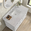 James Martin Lorelai 48" Single Bathroom Vanity, Bright White