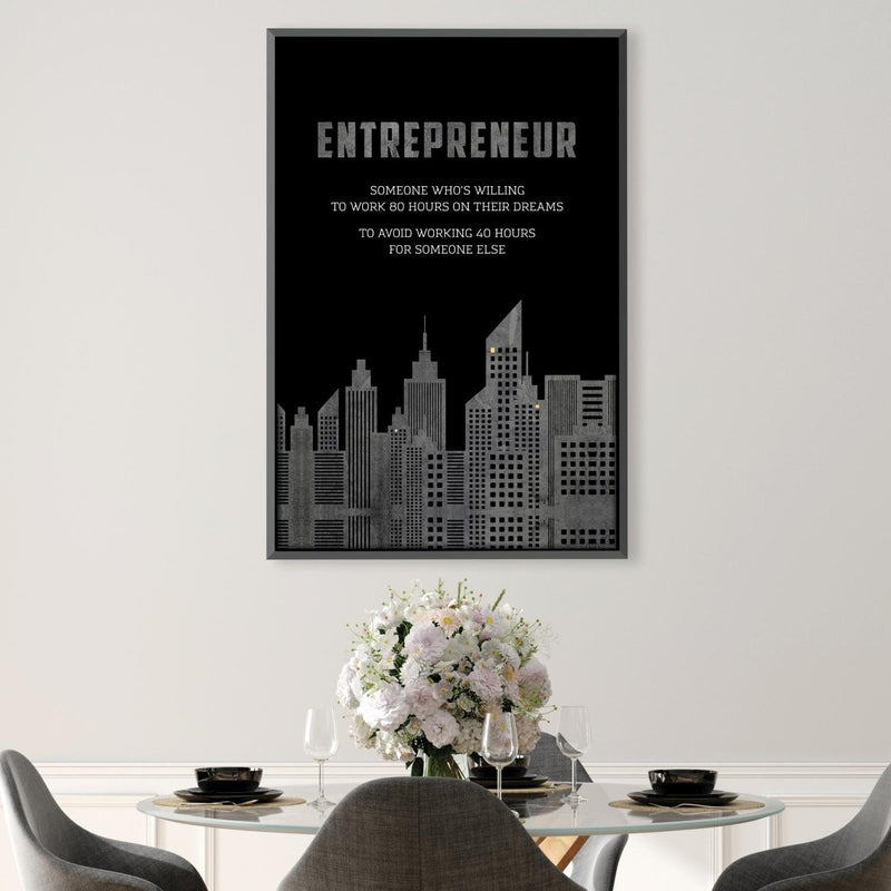 Entrepreneur Hustle Canvas