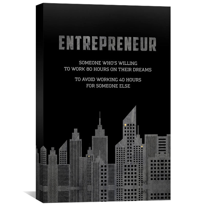 Entrepreneur Hustle Canvas