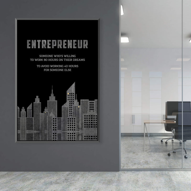 Entrepreneur Hustle Canvas