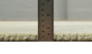 Entryway Hallway Runner Solid Beige Natural Farmhouse Wool Hand Woven Southwestern Rug| LOR1