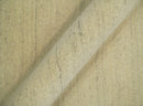 Natural Beige Wool Hand Woven Southwestern Hallway Runner