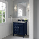 James Martin Brittany 30" Single Bathroom Vanity, Victory Blue